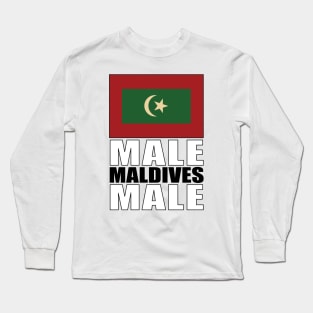 Flag of Maldives Long Sleeve T-Shirt